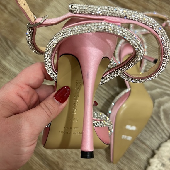 Mach and Mach pink heels - Picture 3 of 5